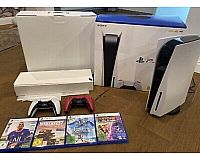 Sony PS5 Blu-Ray Edition Spielekonsole - Weiß